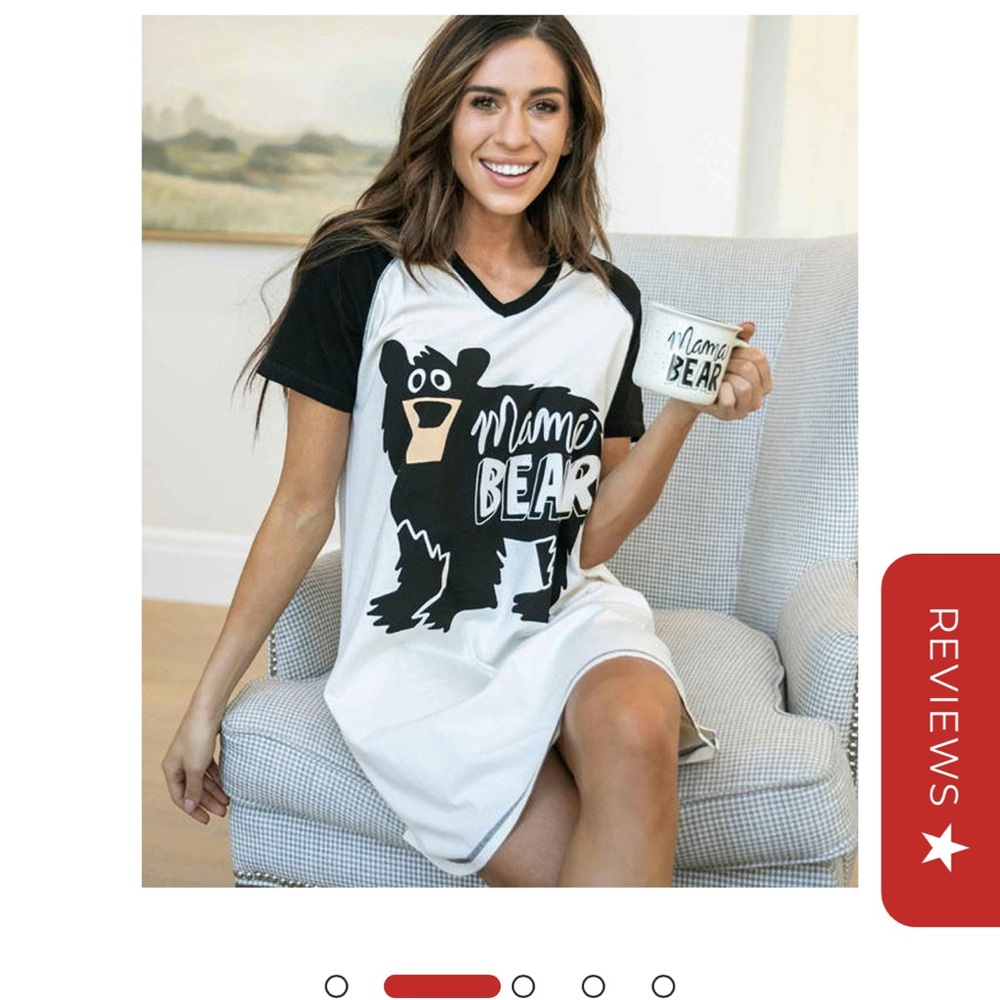 3 pack of Lazy One Nightshirts